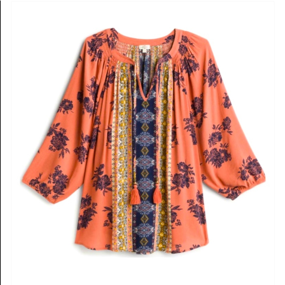 Mason and Belle caseey tassel top NWT (Stitch fix)
